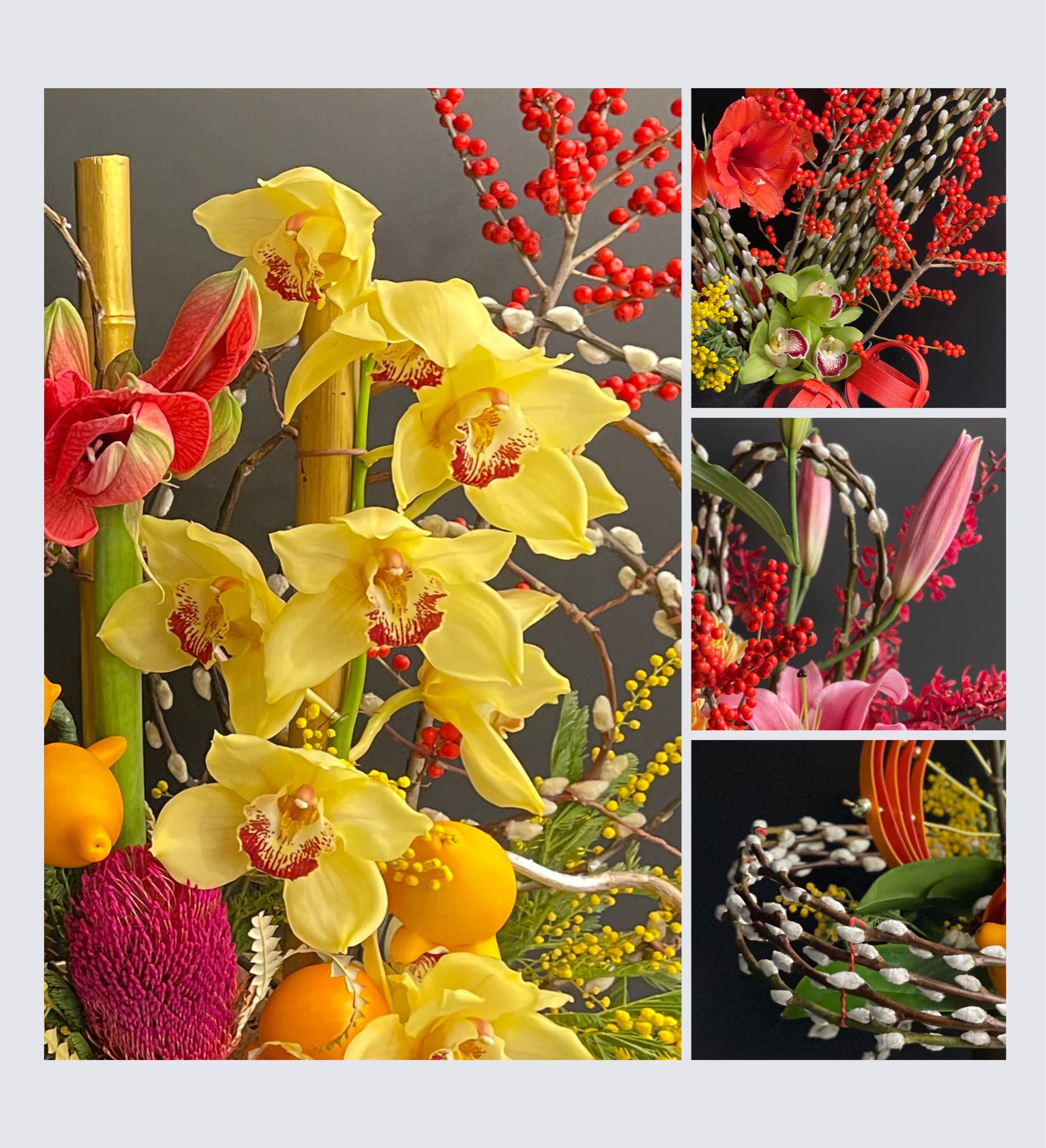 2023迎春賀年花藝工作坊